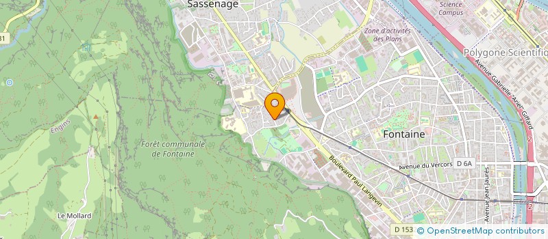 localisation de l'entreprise MONSIEUR ROMAIN DI RAFFAELE  FONTAINE