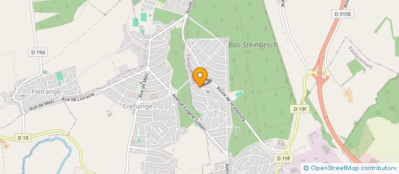 localisation de l'entreprise MONSIEUR ROMAIN DIDOT  FAULQUEMONT