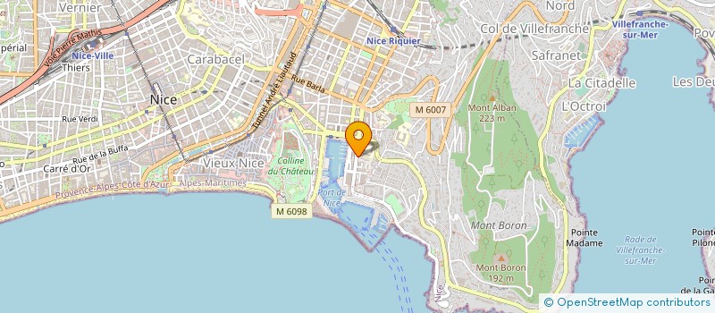 localisation de l'entreprise MONSIEUR ROMAIN DIET  NICE