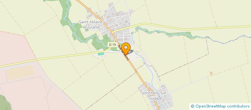 localisation de l'entreprise MONSIEUR ROMAIN DIETZ  SAINT-HILAIRE-LE-GRAND