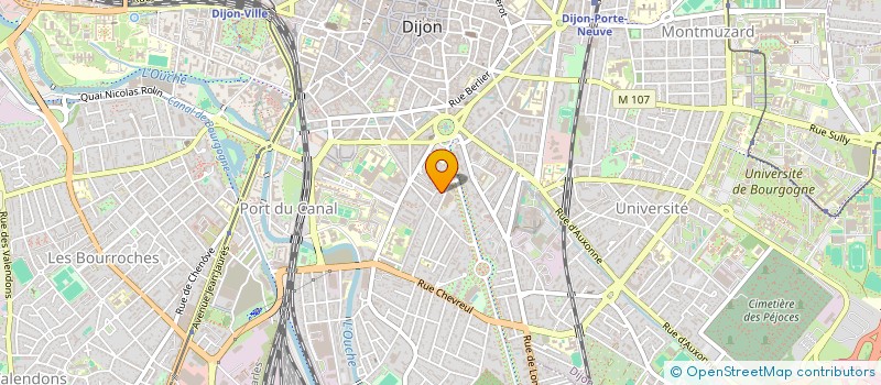 localisation de l'entreprise MONSIEUR ROMAIN DIRAND à DIJON