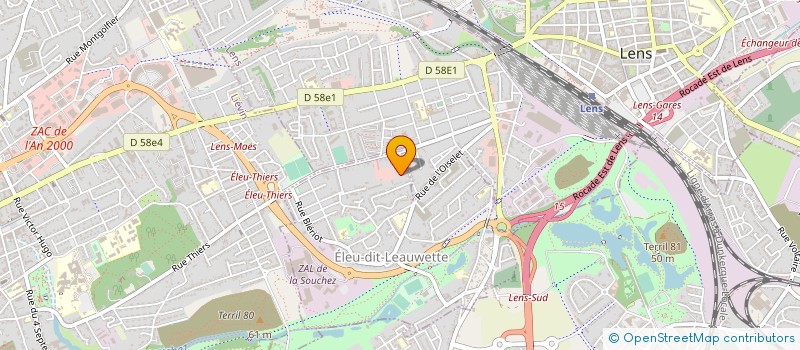 localisation de l'entreprise MONSIEUR ROMAIN DJIDEL  ELEU-DIT-LEAUWETTE