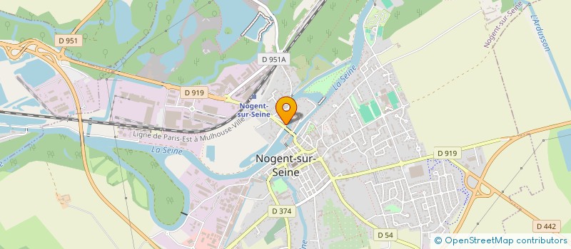 localisation de l'entreprise MONSIEUR ROMAIN DOBRIJEVIC à NOGENT-SUR-SEINE