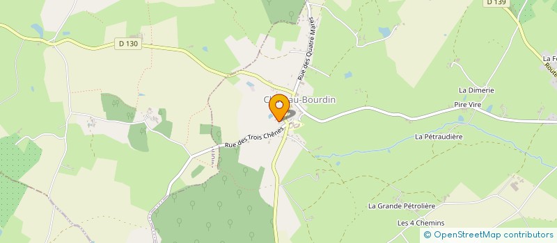 localisation de l'entreprise MONSIEUR ROMAIN DOMINGUES  SAINT-PARDOUX-SOUTIERS