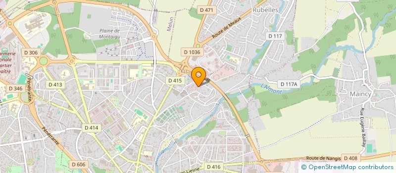 localisation de l'entreprise MONSIEUR ROMAIN DORE à MELUN