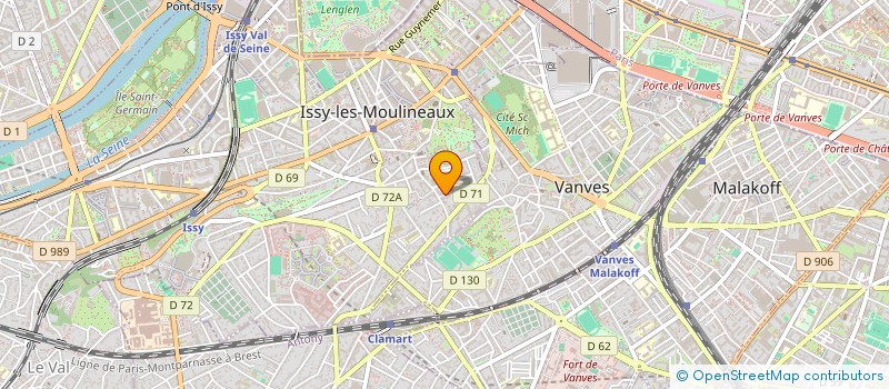 localisation de l'entreprise MONSIEUR ROMAIN DOREL à ISSY-LES-MOULINEAUX