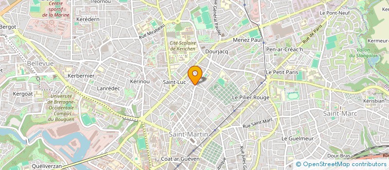 localisation de l'entreprise MONSIEUR ROMAIN DOUCET à BREST