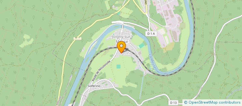 localisation de l'entreprise MONSIEUR ROMAIN DOURLET  JOIGNY-SUR-MEUSE