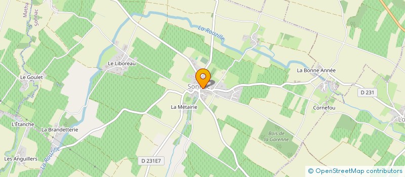 localisation de l'entreprise MONSIEUR ROMAIN DRILLAUD à SONNAC