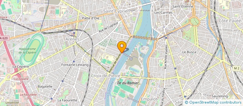 localisation de l'entreprise MONSIEUR ROMAIN DROZAK à TOULOUSE