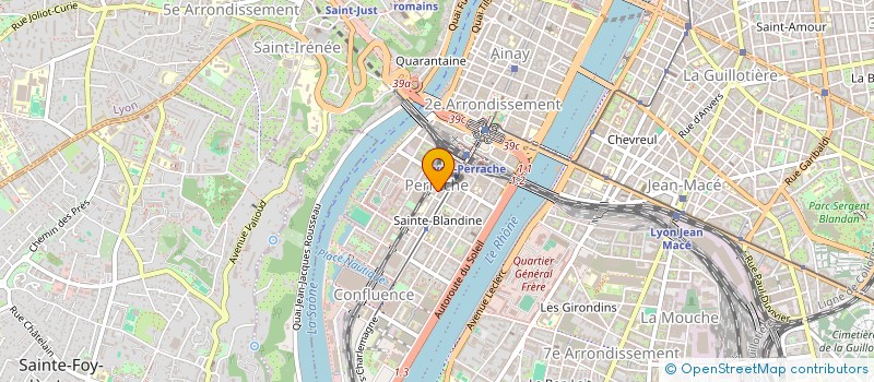 localisation de l'entreprise MONSIEUR ROMAIN DUBEC  LYON