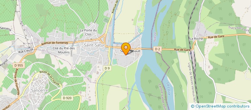 localisation de l'entreprise MONSIEUR ROMAIN DUBOIS  SAINT-SATUR