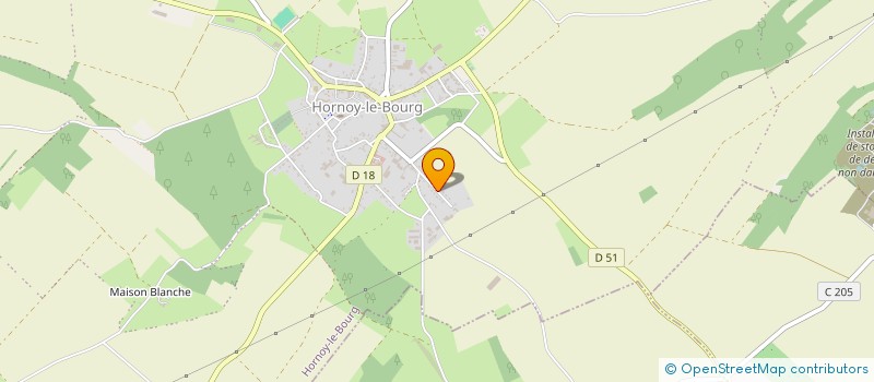 localisation de l'entreprise MONSIEUR ROMAIN DUBOIS à HORNOY-LE-BOURG