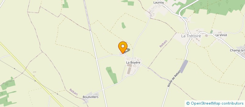 localisation de l'entreprise MONSIEUR ROMAIN DUBOIS  VERDELOT