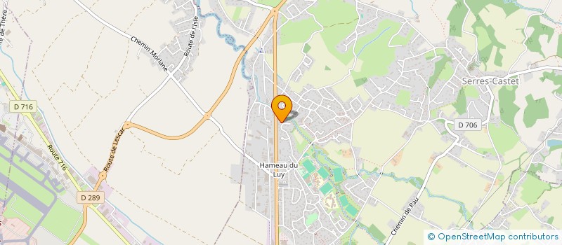 localisation de l'entreprise MONSIEUR ROMAIN DUBORD à SERRES-CASTET