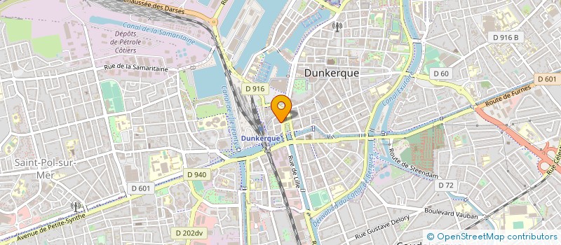 localisation de l'entreprise MONSIEUR ROMAIN DUBUISSON à DUNKERQUE
