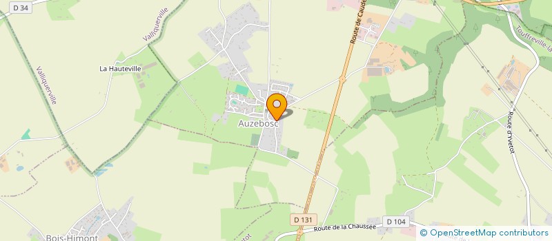 localisation de l'entreprise MONSIEUR ROMAIN DUBUISSON  AUZEBOSC