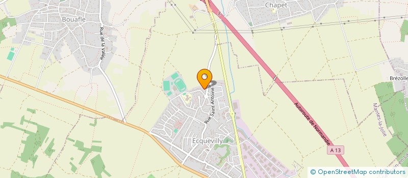 localisation de l'entreprise MONSIEUR ROMAIN DUCHENE  MARLY-LE-ROI