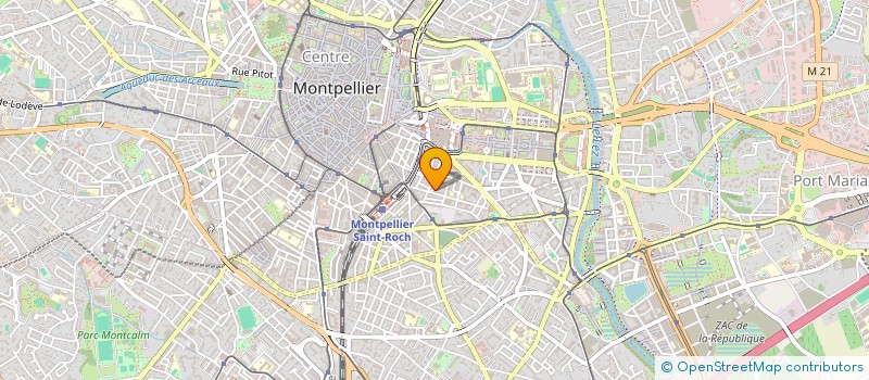 localisation de l'entreprise MONSIEUR ROMAIN DUCY à MONTPELLIER