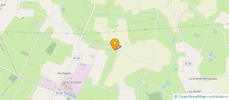 localisation de l'entreprise MONSIEUR ROMAIN DUDOUET à SOUDAN