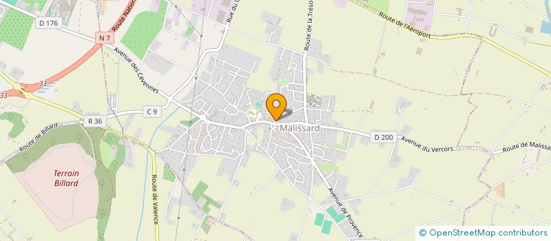 localisation de l'entreprise MONSIEUR ROMAIN DUFIEUX  MONTELIER