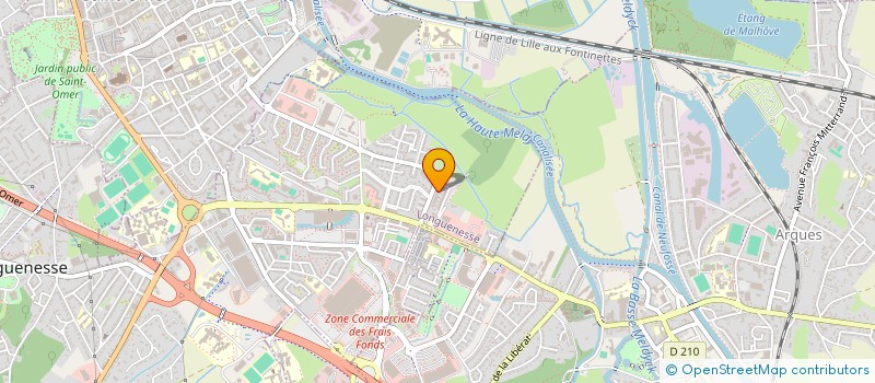 localisation de l'entreprise MONSIEUR ROMAIN DUHAMEL  LONGUENESSE