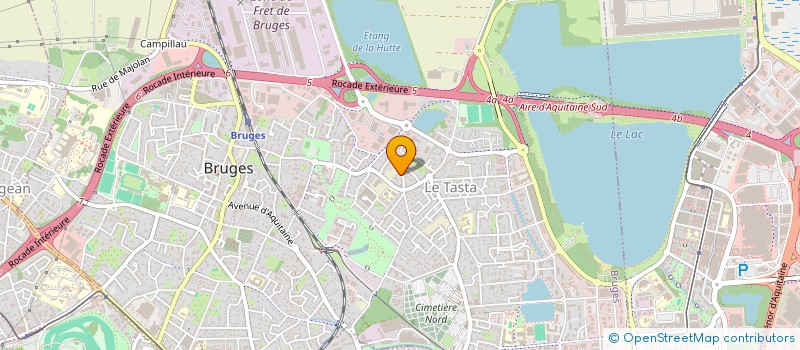 localisation de l'entreprise MONSIEUR ROMAIN DUMONT  BRUGES