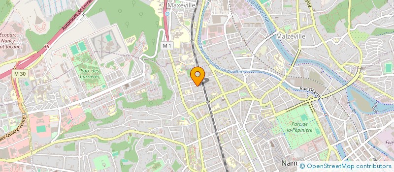 localisation de l'entreprise MONSIEUR ROMAIN DUMONT  NANCY