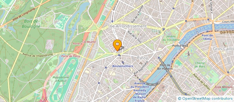 localisation de l'entreprise MONSIEUR ROMAIN DUMOUCHEL  PARIS