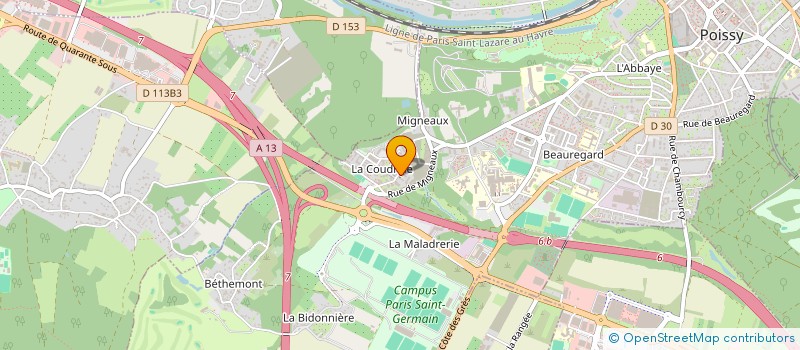 localisation de l'entreprise MONSIEUR ROMAIN DUNAND  EPAGNY METZ-TESSY