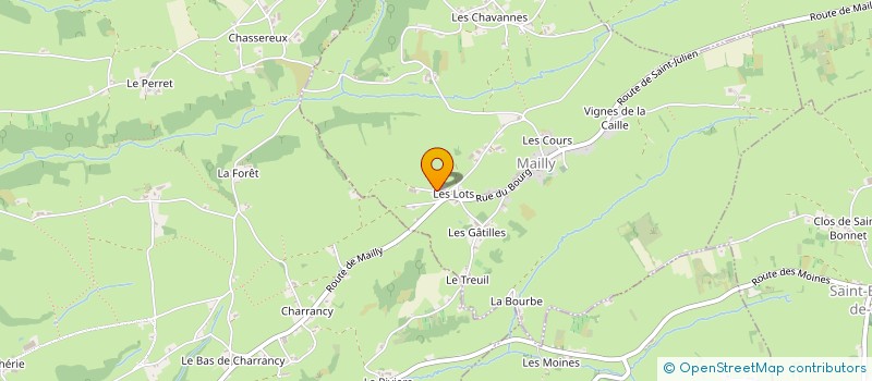 localisation de l'entreprise MONSIEUR ROMAIN DUPERRAY  MAILLY