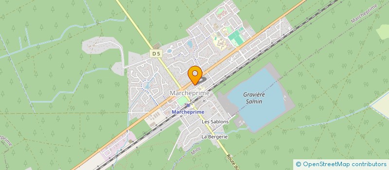 localisation de l'entreprise MONSIEUR ROMAIN DUPRAT  MARCHEPRIME