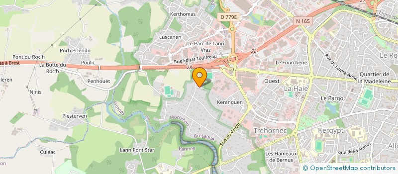 localisation de l'entreprise MONSIEUR ROMAIN DUPRE--STENIC à VANNES