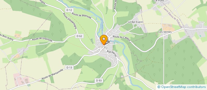 localisation de l'entreprise MONSIEUR ROMAIN DUPUIS  RY