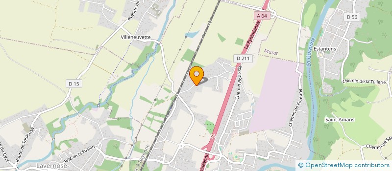 localisation de l'entreprise MONSIEUR ROMAIN DURRIEU  LE FAUGA