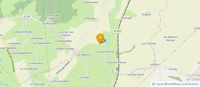 localisation de l'entreprise MONSIEUR ROMAIN DUSSUTOUR à BRETONCELLES