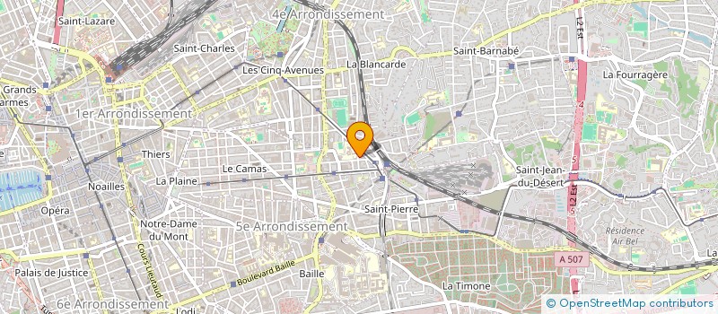 localisation de l'entreprise MONSIEUR ROMAIN DUVAUCHELLE à MARSEILLE