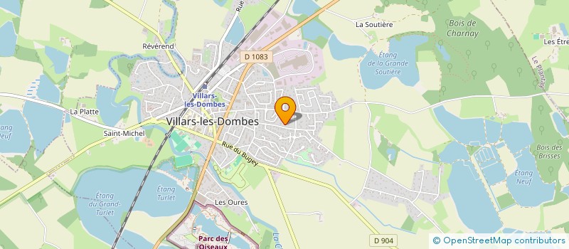 localisation de l'entreprise MONSIEUR ROMAIN DUVERGER à VILLARS-LES-DOMBES