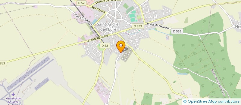 localisation de l'entreprise MONSIEUR ROMAIN EDON à SAINT-ANDRE-DE-L'EURE