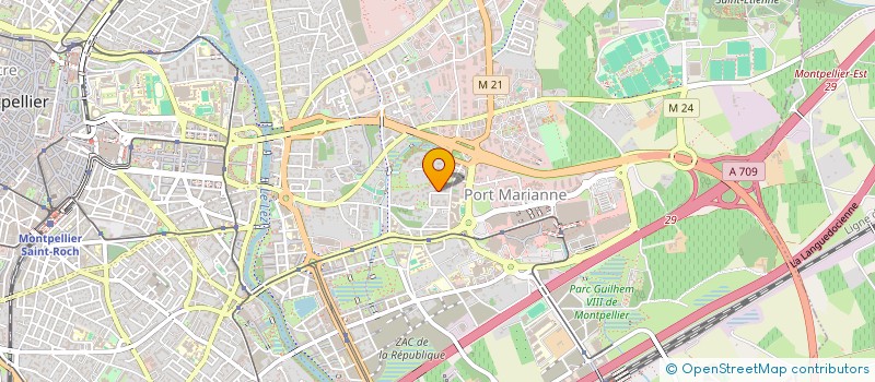 localisation de l'entreprise MONSIEUR ROMAIN-EDOUARD BORDES  MONTPELLIER