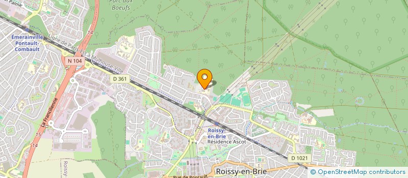 localisation de l'entreprise MONSIEUR ROMAIN EINHORN  ROISSY-EN-BRIE