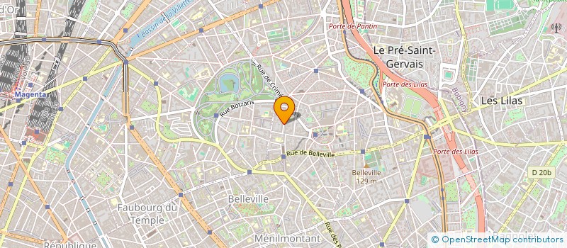 localisation de l'entreprise MONSIEUR ROMAIN ELUDUT  PARIS