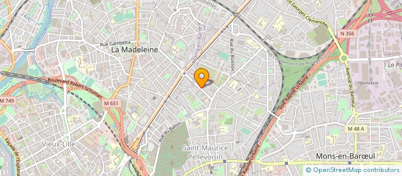 localisation de l'entreprise MONSIEUR ROMAIN ERNOULD à LILLE