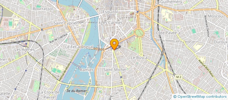 localisation de l'entreprise MONSIEUR ROMAIN ESCUDIER à TOULOUSE