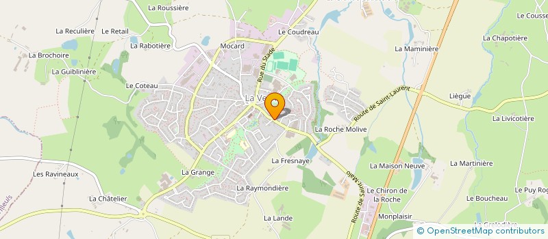 localisation de l'entreprise MONSIEUR ROMAIN ESNARD  CHANVERRIE