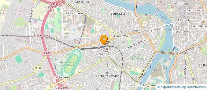 localisation de l'entreprise MONSIEUR ROMAIN ESTEVE à TOULOUSE