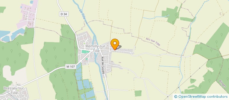 localisation de l'entreprise MONSIEUR ROMAIN ETINAULT  REMILLY-SUR-TILLE