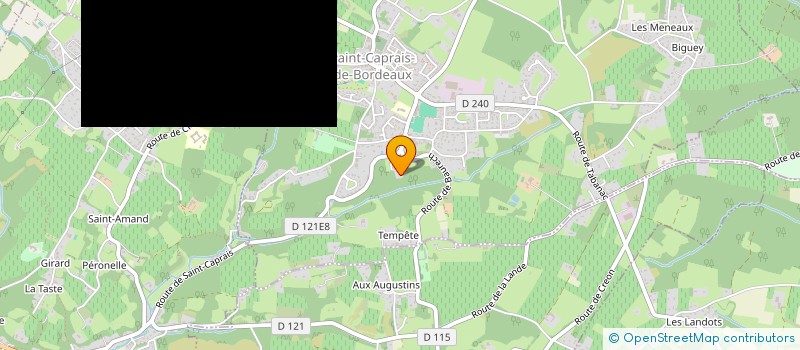 localisation de l'entreprise MONSIEUR ROMAIN EZQUERRA  CAMBES