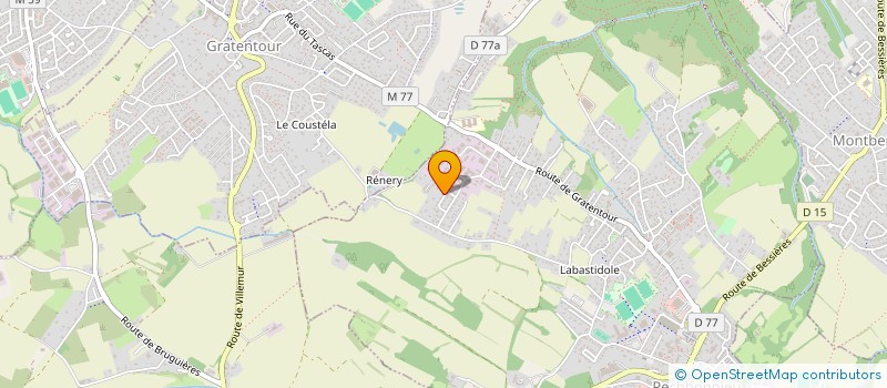 localisation de l'entreprise MONSIEUR ROMAIN FABRI  PECHBONNIEU