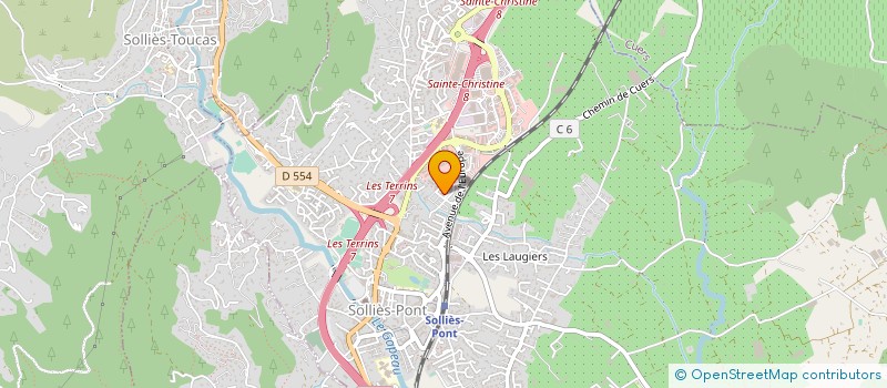 localisation de l'entreprise MONSIEUR ROMAIN FAFOURNOUX  SOLLIES-PONT